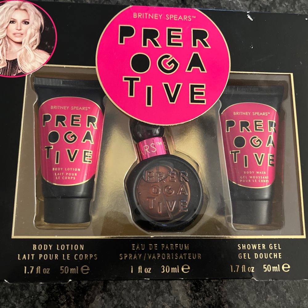 BRITNEY SPEARS PREROGATIVE perfume set